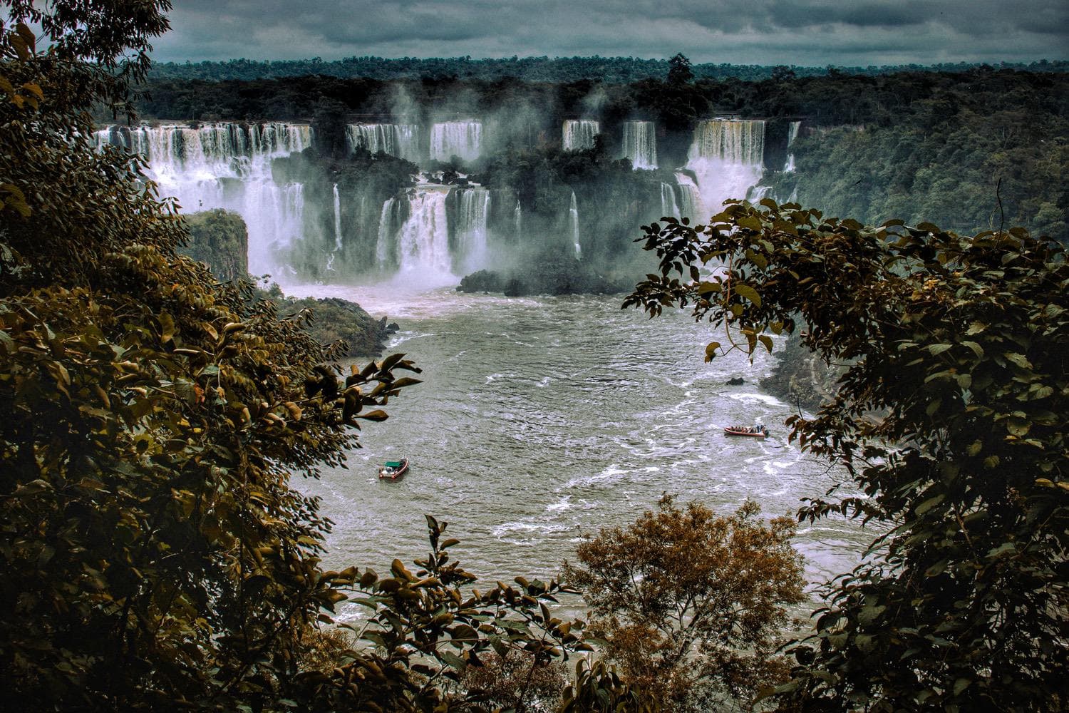 A waterfall in Argentina
